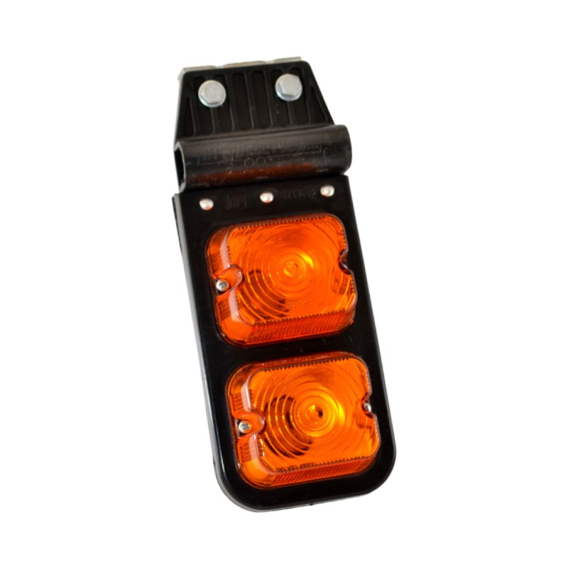 Faro Delimitador lateral de lamp r5w. Cuenta con un anclaje de 2 bulon 3/16 x 3/4-tuerca/arandela