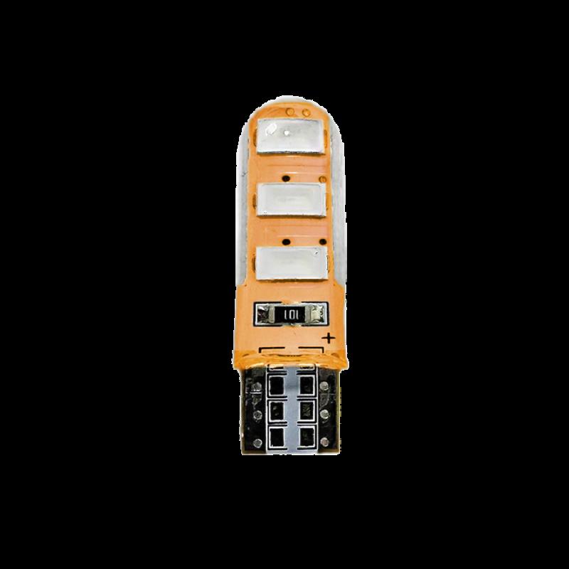 LED T10 SILICONA 24V AMBAR