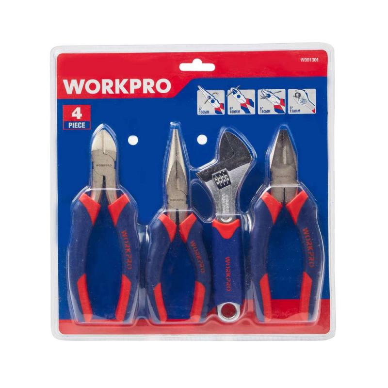 Juego de Alicates y Llaves 4 Piezas