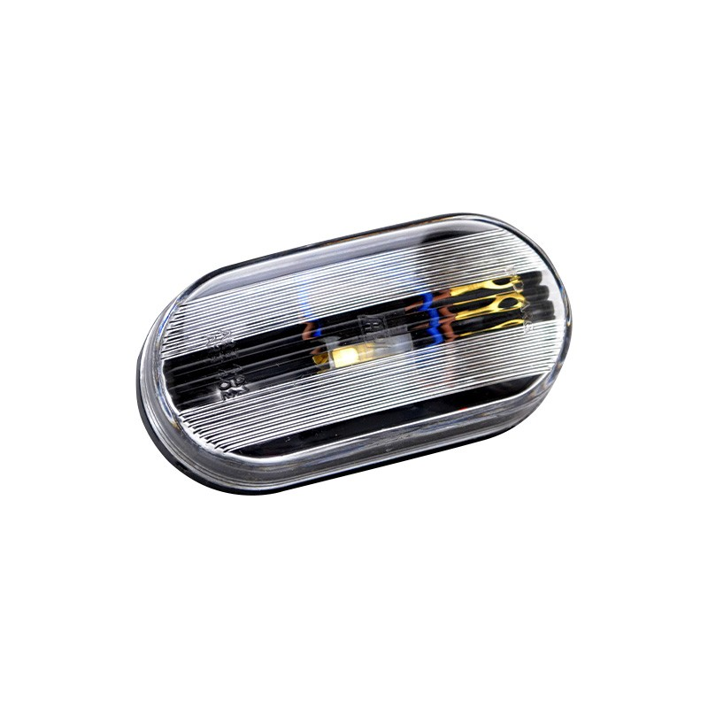 Faro Delimitador delantero de 2 lamp w3w. Cuenta con un anclaje de 2 tornillos 8 x 3/4