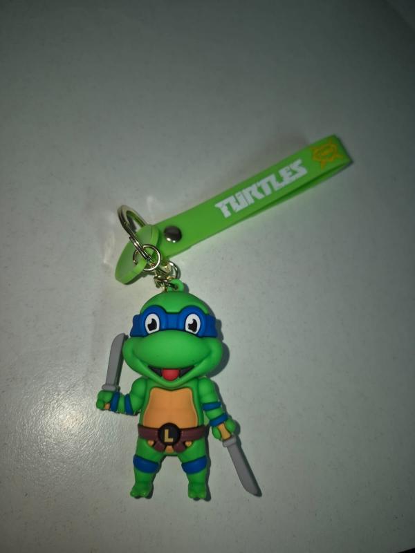 LLAVERO TORTUGA NINJA MINI AZUL