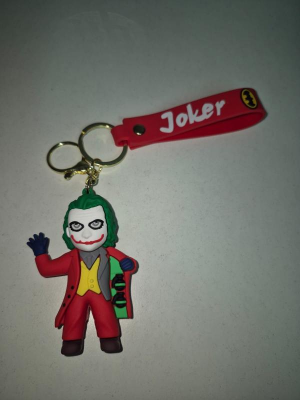 LLAVERO SILICONA JOKER