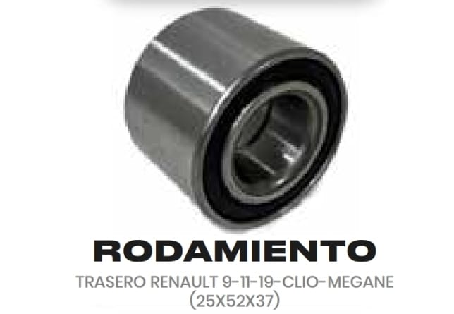 TRASERO RENAULT 9-11-19-CLIO-MEGANE (25X52X37)