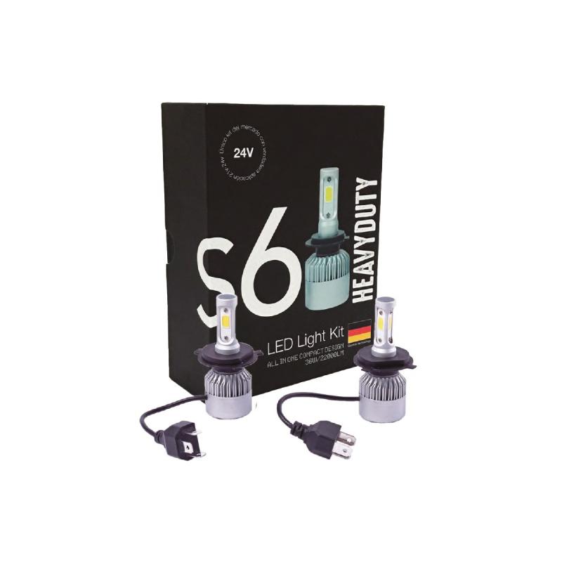 Imagen ilustrativa de KIT DE LED S6 24V PREMIUM H4 28WATTS