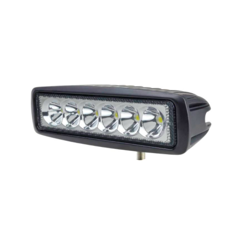 FARO 6 LED RECT  PLASTICO