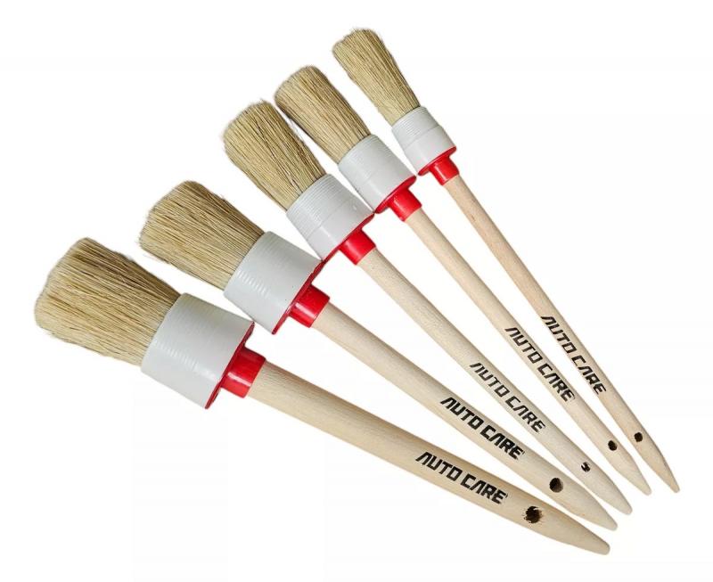 SET PINCELES DE MADERA X5