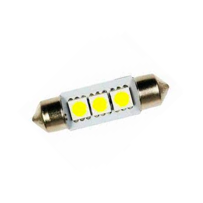 LED TUBULAR 3 LED 39MM BLANCO 12V