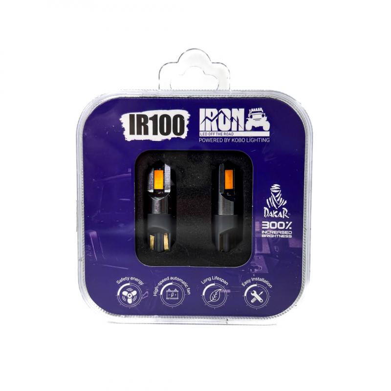 Imagen ilustrativa de 2825 W5W COLOR  - 10 WATTS SUPER CANBUS - PLACA CHIP CREE - 12V/24V