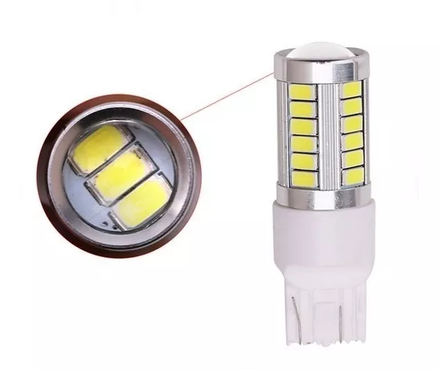 LED T20 SMD CANBUS CON LUPA 2 POLOS 12V