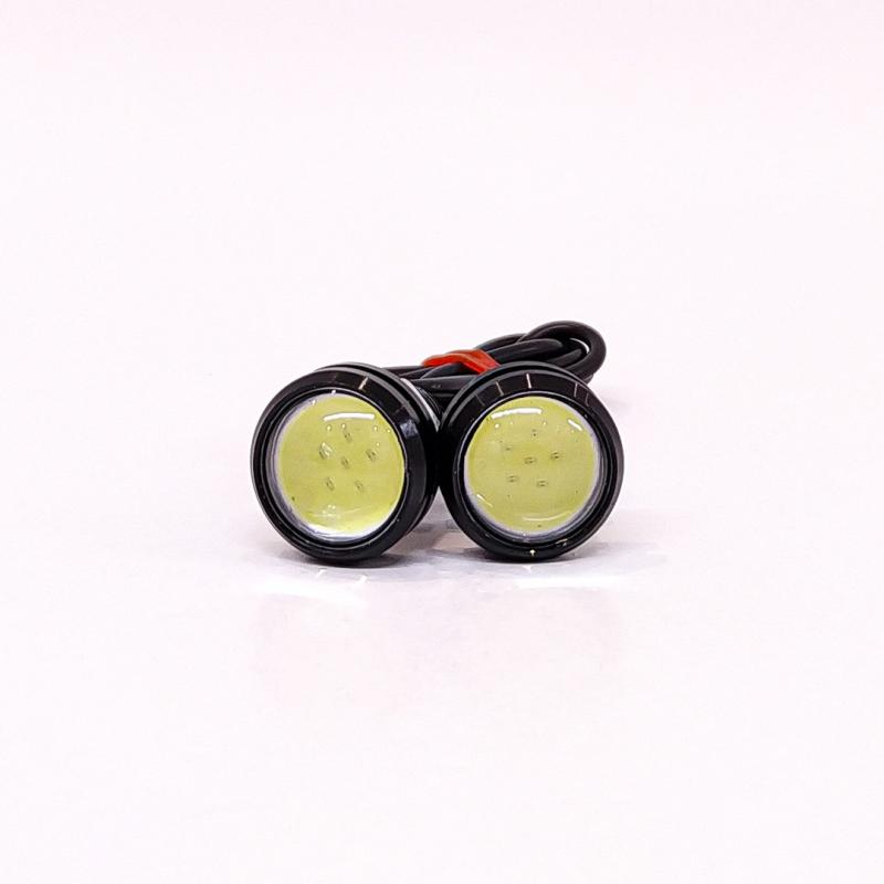 Imagen ilustrativa de JUEGO X 2 DE LED DE SENALIZACION OJO DE AGUILA        BLANCO 12V