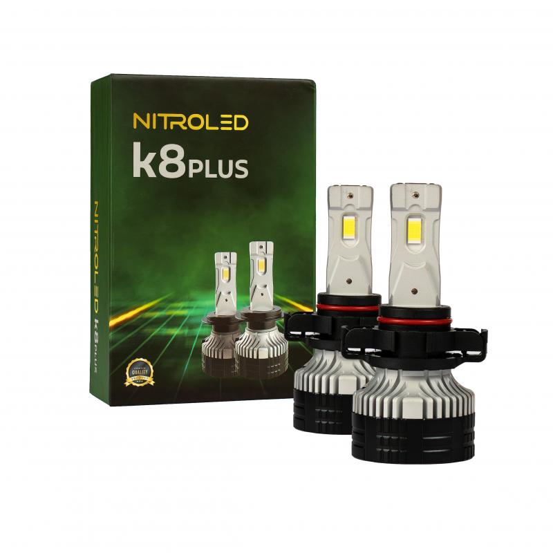 Imagen ilustrativa de KIT DE LED K8 PLUS PREMIUM SUPER CANBUS ALTA GAMA - 60000 LUMENS