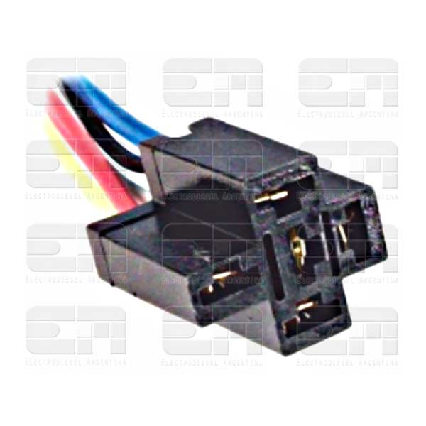 Ficha Mini Relay (5 Vias. Cable 2 mm.)