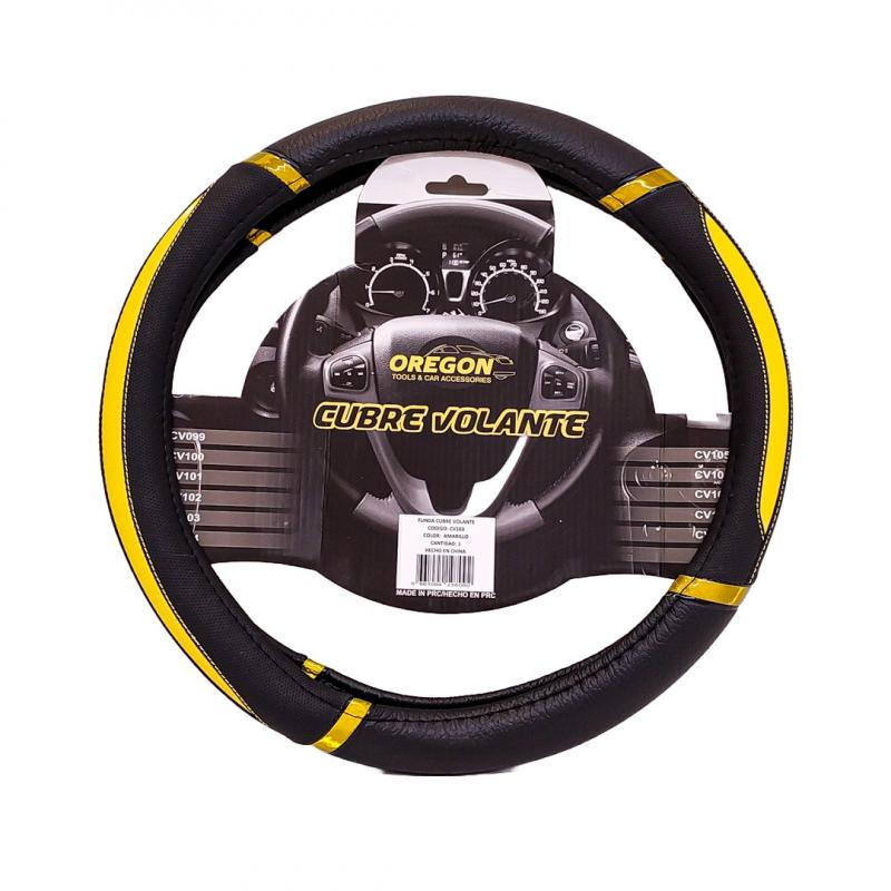 MODELO DAYTONA CUERO SINTENTICO NEGRO / AMARILLO 38*8.2CM 25 UNIDADES POR CAJA