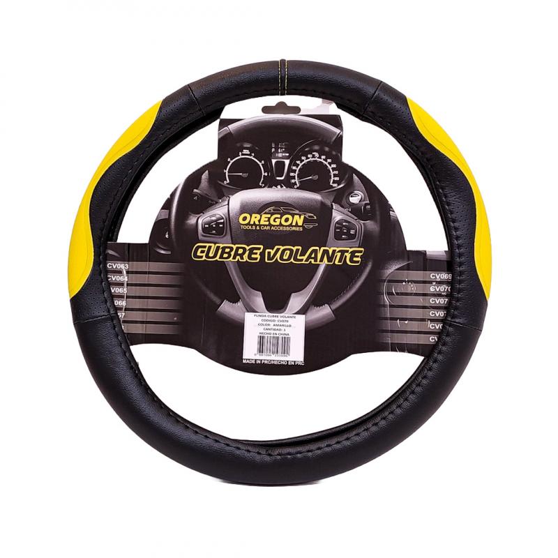 MODELO INDIANAPOLIS 500 CUERO SINTENTICO NEGRO / AMARILLO 38*8.2CM 25 UNIDADES POR CAJA