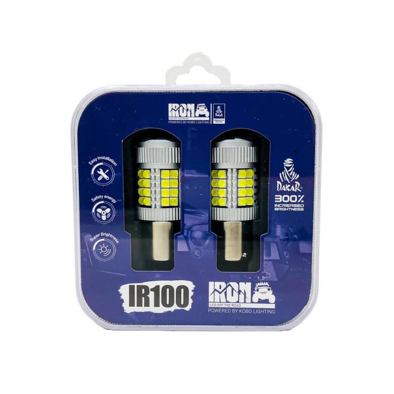 Imagen ilustrativa de LED SENALIZACION CREE 1156 / 1141 P21W COLOR  1  POLO  - 24 WATTS SUPER CANBUS- 40 LED CREE - 12V/24V