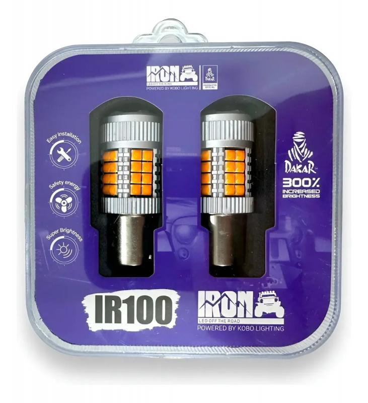 Imagen ilustrativa de LED SENALIZACION CREE 1156 / 1141 P21W COLOR  1  POLO  - 24 WATTS SUPER CANBUS- 40 LED CREE - 12V/24V