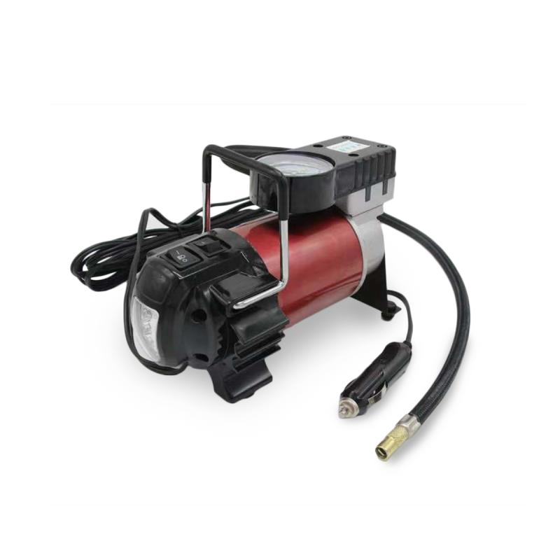 COMPRESOR DE AIRE 12V, 150 PSI CON LUZ LED EN EL FRENTE