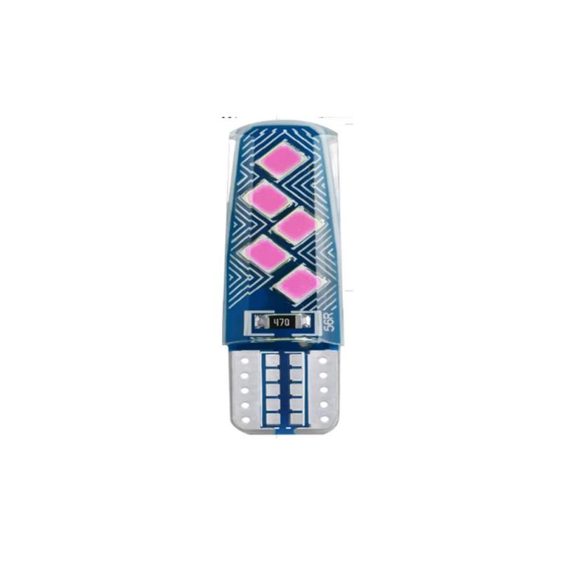 Imagen ilustrativa de LED T10 2821 SILICONA 12V  700 LUMENS CANBUS