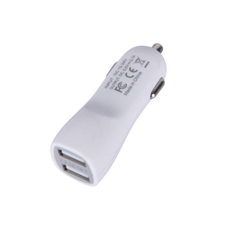 ACCESORIO PARA CELULAR CARGADOR DOBLE USB 12V / 24V OUTPUT 5V 3100MA BLANCO