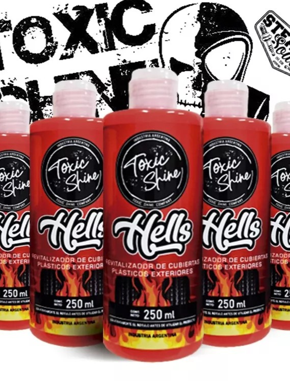 TOXIC REVITALIZADOR DE EXTERIORES HELLS 250cc