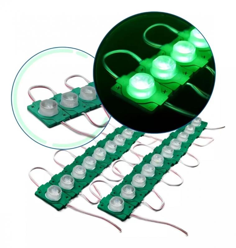 MODULO LED SMD  LUPA VERDE  24V