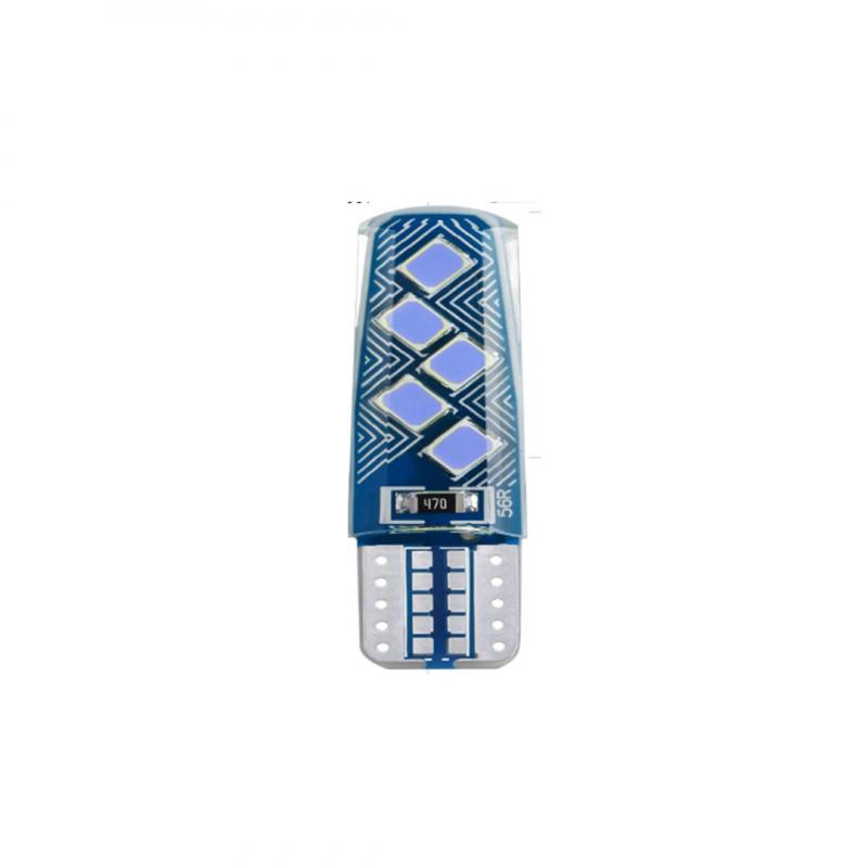 Imagen ilustrativa de LED T10 2821 SILICONA 12V AZUL 700 LUMENS CANBUS