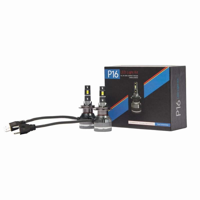 KIT DE LED H7 P16 12V CHIP XM270 CON COOLER- OFF ROAD