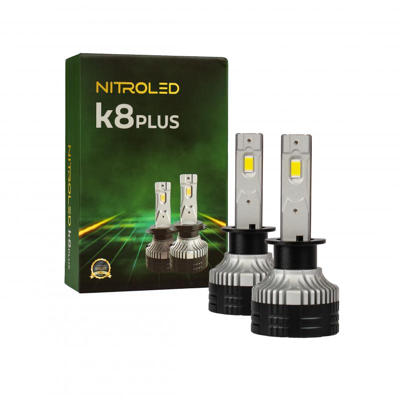 Imagen ilustrativa de KIT DE LED K8 PLUS PREMIUM SUPER CANBUS ALTA GAMA - 60000 LUMENS