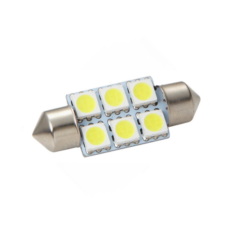 LED TUBULAR 6 LED 39 MM CANBUS 12V