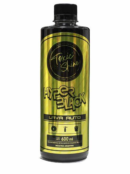 TOXIC SHAMPOO HYPER BLACK 600CC