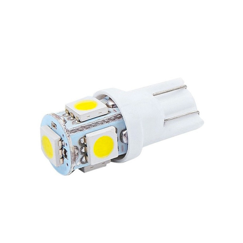 LED 5 PUNTAS T10 2821 BLANCO 12V