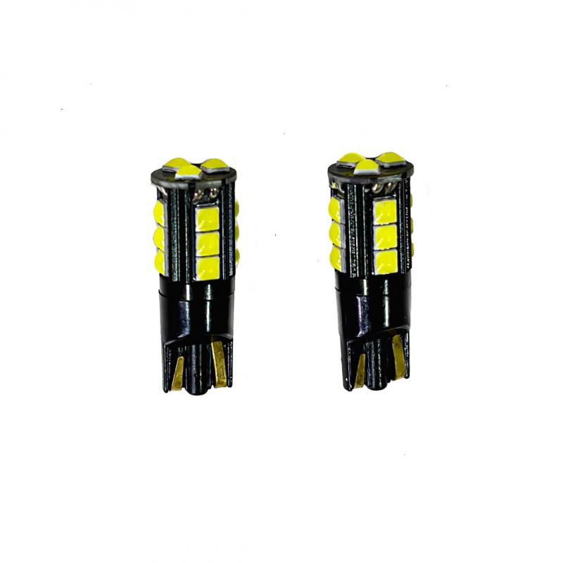 Imagen ilustrativa de 2825 W5W COLOR BLANCO - 10 WATTS SUPER CANBUS - PLACA CHIP CREE - 12V/24V