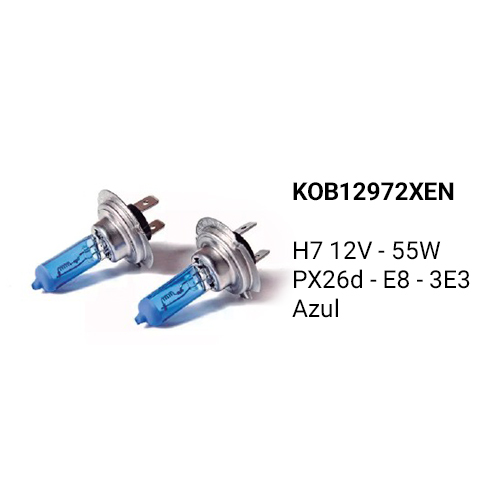 H7 12V 55W   BL SUPER WHITE