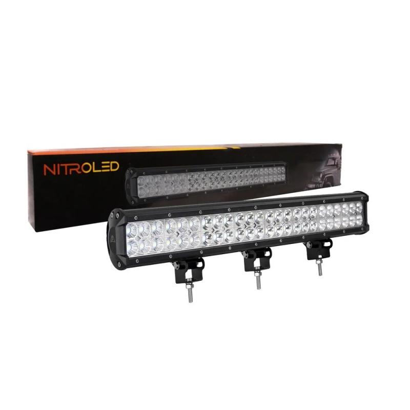 Imagen ilustrativa de BARRA 60 LEDS 180W 12/24V                                                   71 x 6.5 x 6.5cm - OFF ROAD