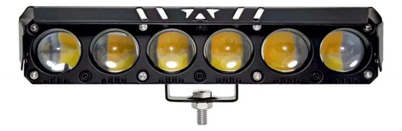 Imagen ilustrativa de Faro Led Proyector De 6 Lupas Alta Potencia Auto Moto 4x4