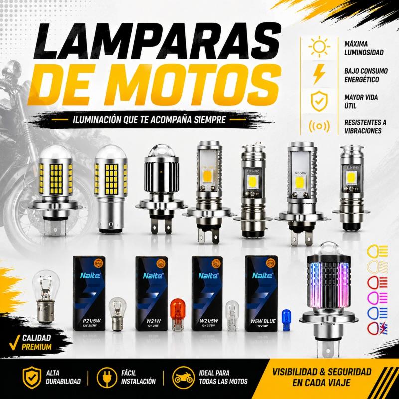 LAMPARA PARA MOTO