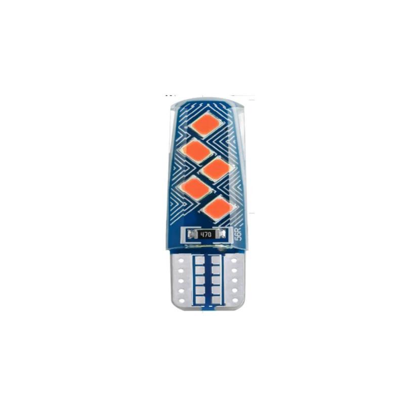 Imagen ilustrativa de LED T10 2821 SILICONA 12V  700 LUMENS CANBUS