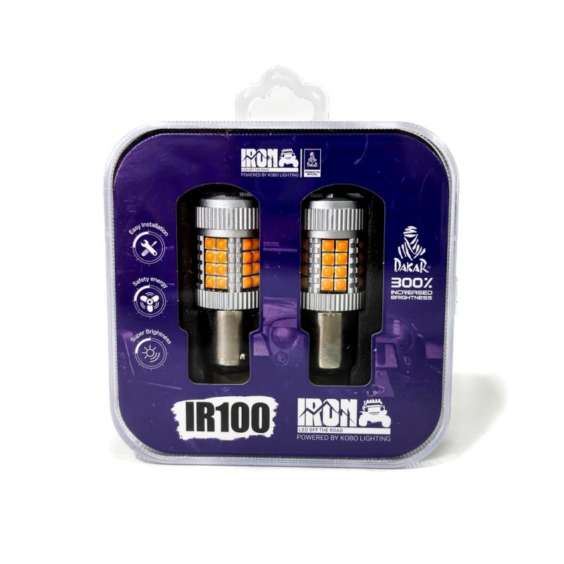 Imagen ilustrativa de LED SENALIZACION CREE 1157 / 1034 P21/5W - 24 WATTS SUPER CANBUS- 40 LED CREE - 12V/24V